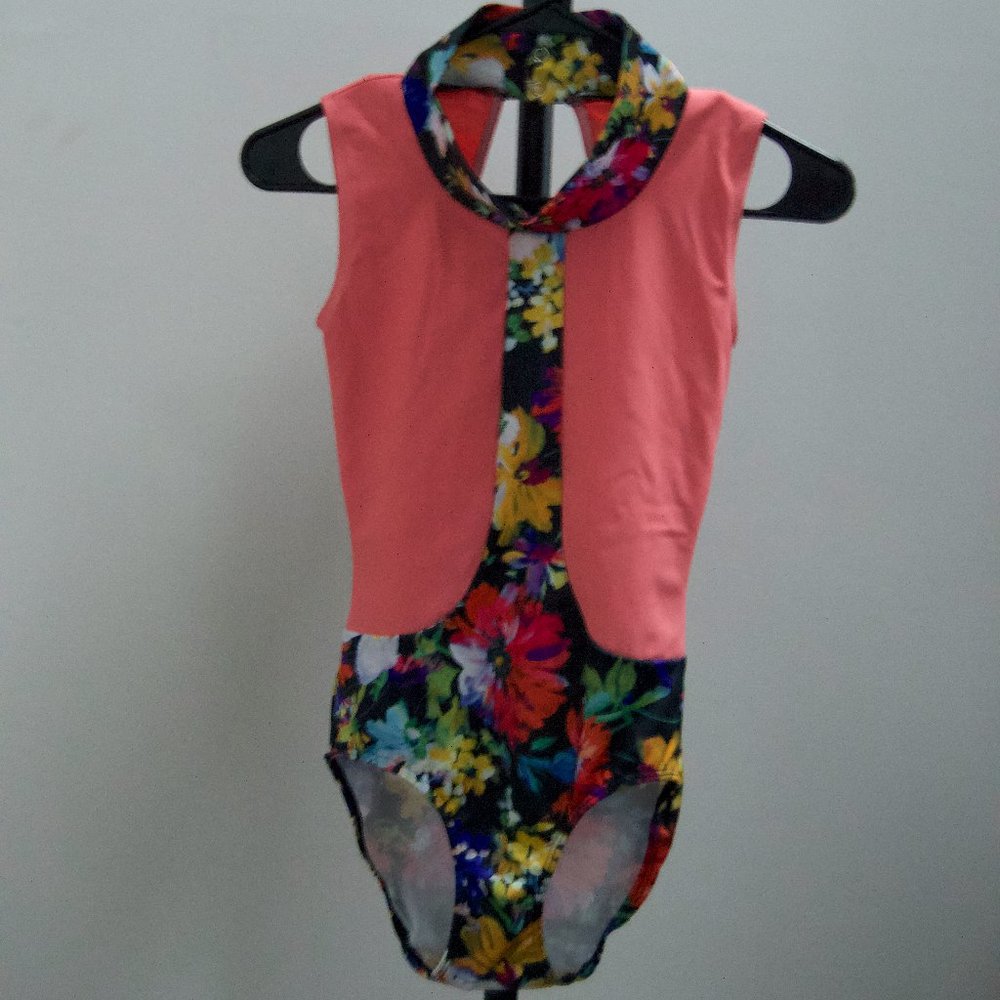 Custom Floral Eleve Leotard